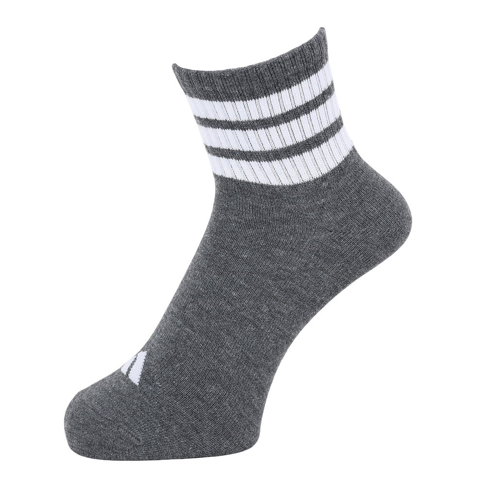 アディダス（adidas）（メンズ）ソックス 靴下 1P 3STSOCKSGREY OEI19-KL0878
