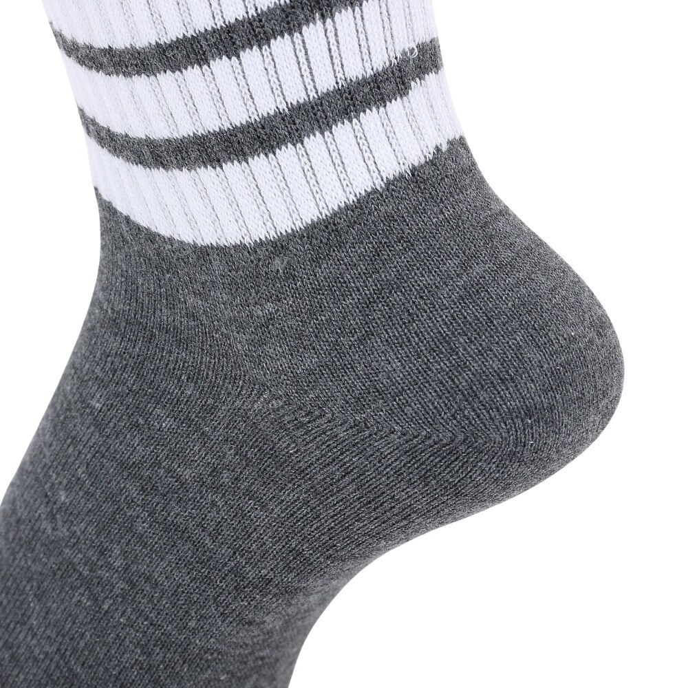 アディダス（adidas）（メンズ）ソックス 靴下 1P 3STSOCKSGREY OEI19-KL0878