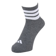(メンズ)ソックス 靴下 1P 3STSOCKSGREY OEI19-KL0878