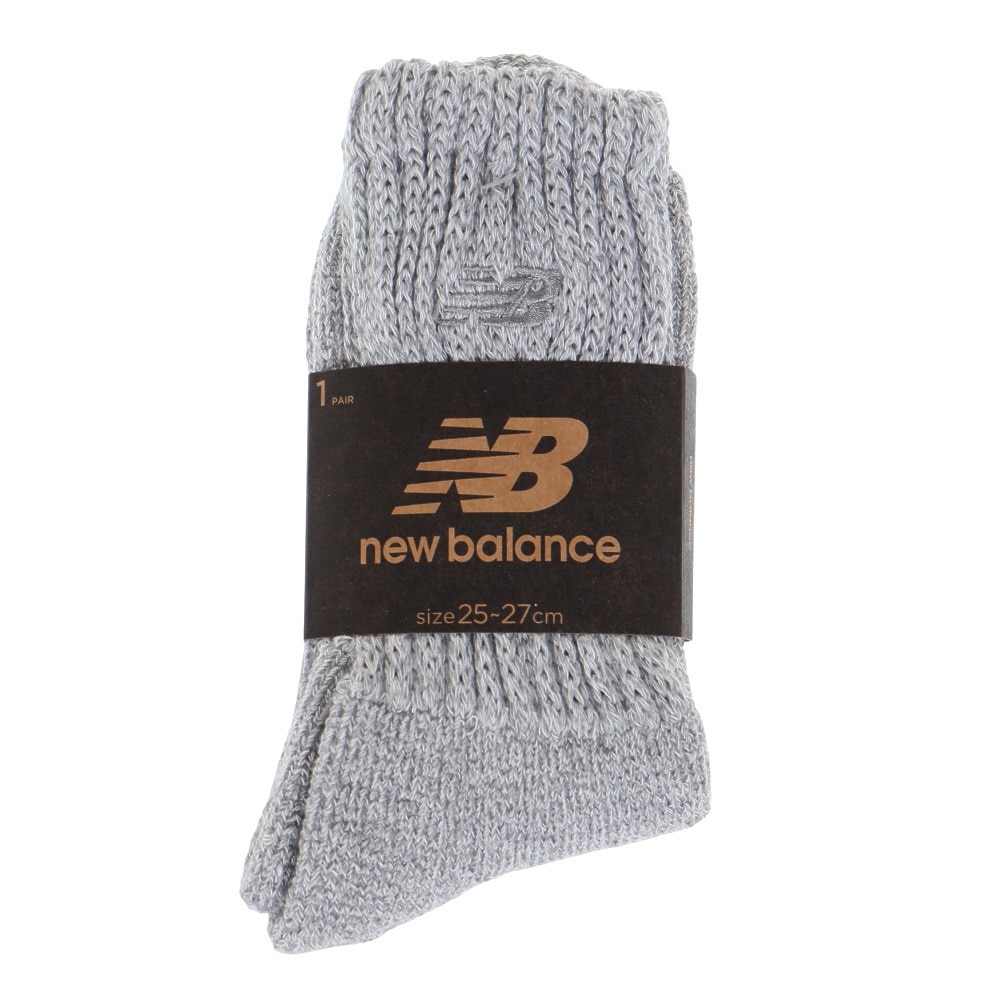 ニューバランス（new balance）（メンズ、レディース）コンフォートミッドソックス LAS35633AG
