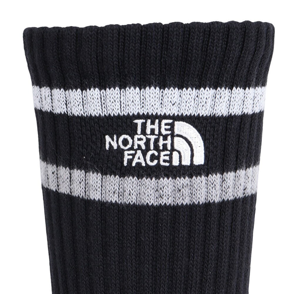 ノースフェイス（THE NORTH FACE）（メンズ、レディース）ソックス フリー ラン クルー NN82308 K