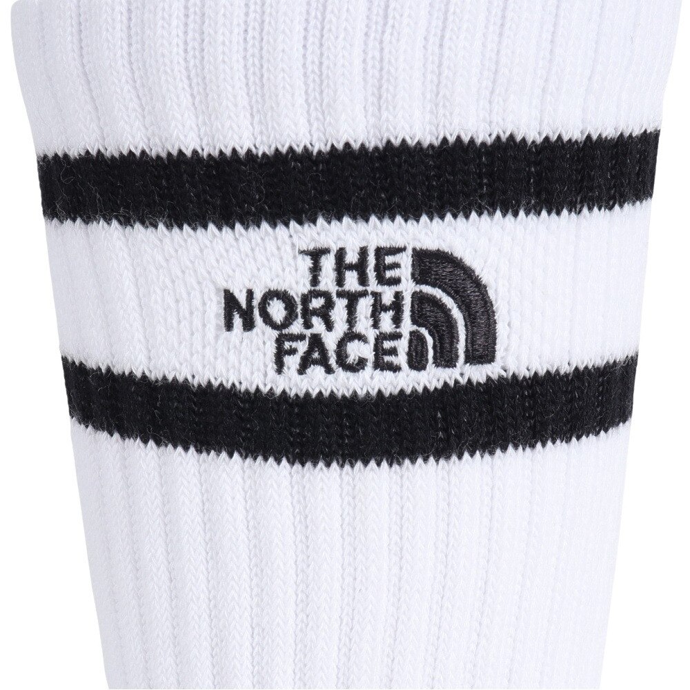 ノースフェイス（THE NORTH FACE）（メンズ、レディース）ソックス フリー ラン クルー NN82308 W