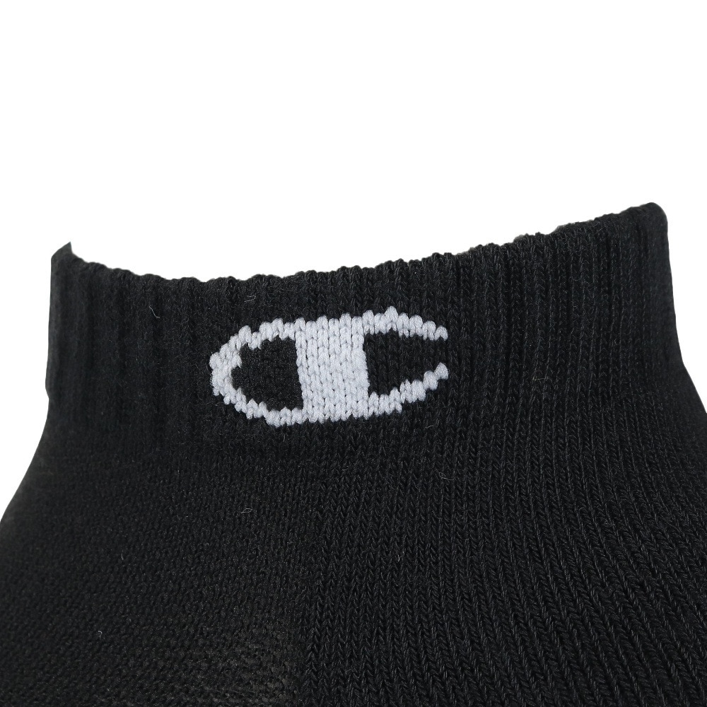 チャンピオン（CHAMPION）（メンズ、レディース）ショートレングスソックス 3足組 CMSCY403 090