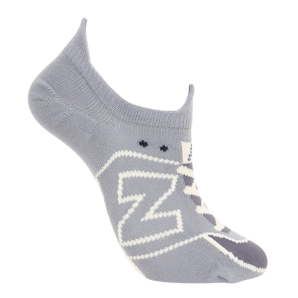 ニューバランス（new balance）（メンズ、レディース）スニーカー柄ソックス くるぶし LAS35700YST
