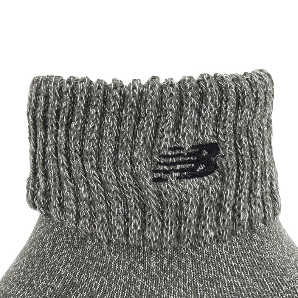 ニューバランス（new balance）（メンズ、レディース）ソール コンフォートショートソックス LAS45748DHO カーキ