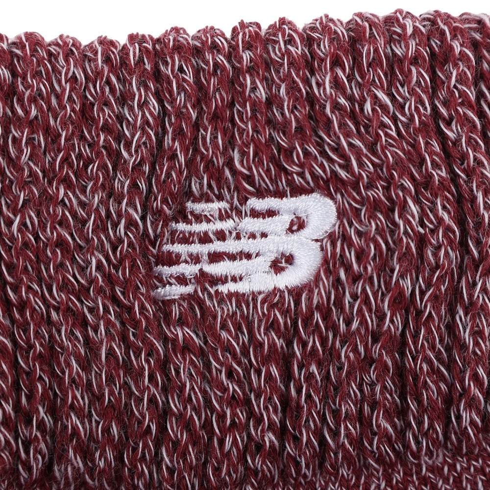 ニューバランス（new balance）（メンズ、レディース）ソール コンフォートショートソックス LAS45748MCR ローズ