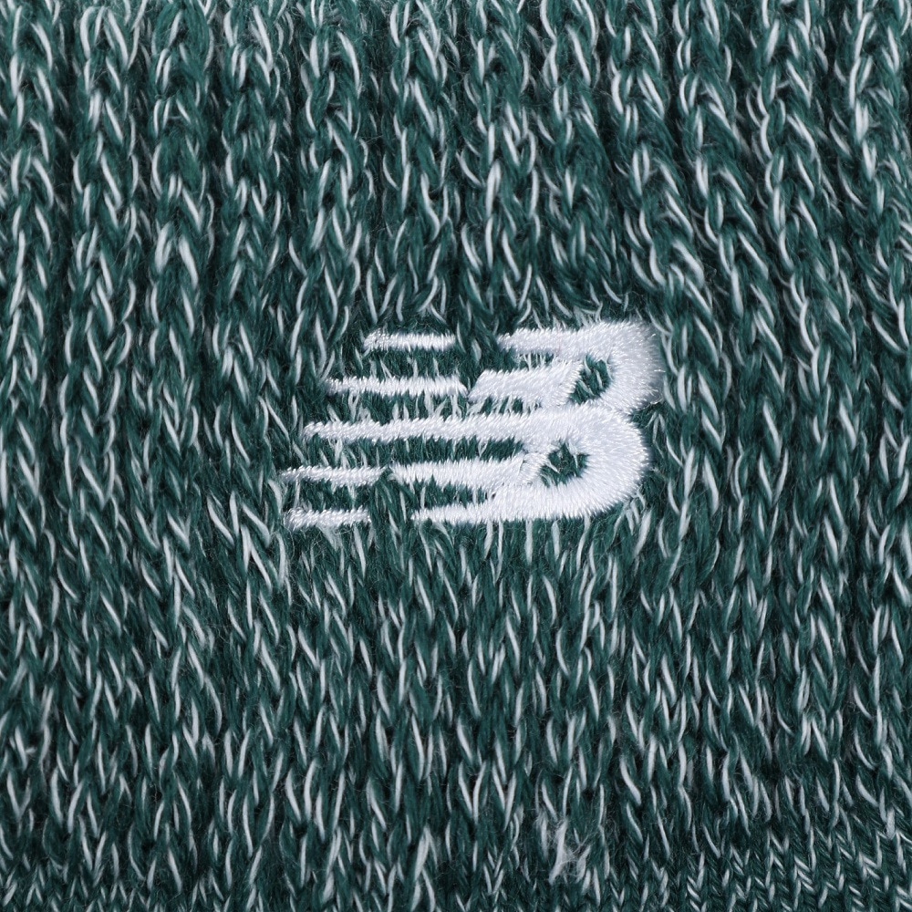 ニューバランス（new balance）（メンズ、レディース）ソール コンフォートショートソックス LAS45748NWG グリーン