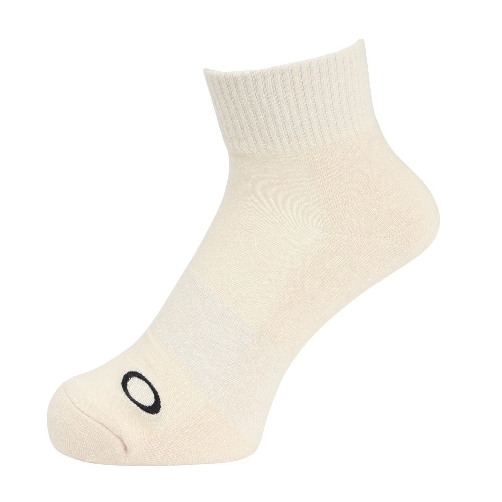 オークリー（OAKLEY）（メンズ）靴下 ショートソックス ベージュ 25-29cm FOS901797-68S ソックス ショート丈 消臭