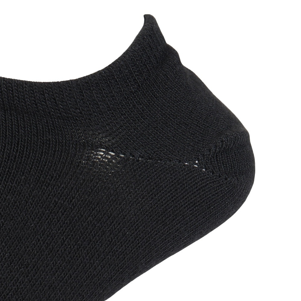 ナイキ（NIKE）（メンズ）靴下 スポーツウェア エブリデイ エッセンシャル ノーショウ ソックス 3足組 黒 23-29cm DX5075-010 3足セット アンクル くるぶし
