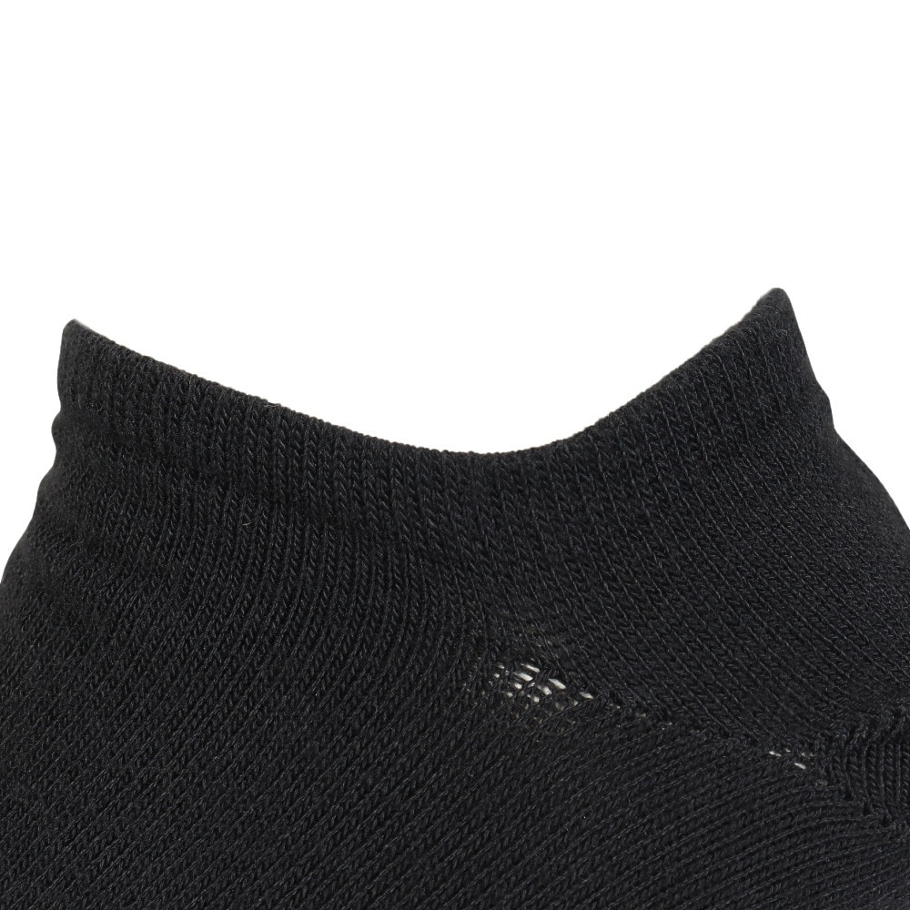 ナイキ（NIKE）（メンズ）靴下 スポーツウェア エブリデイ エッセンシャル ノーショウ ソックス 3足組 黒 23-29cm DX5075-010 3足セット アンクル くるぶし
