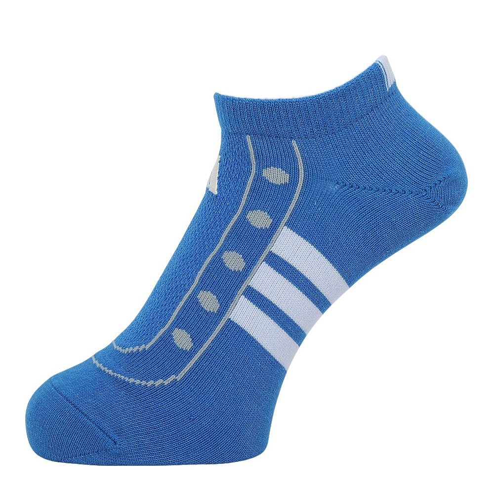アディダス（adidas）（メンズ）ソックス 靴下 1P SNEAKERSOCKSBLUE ODV66-KK8014