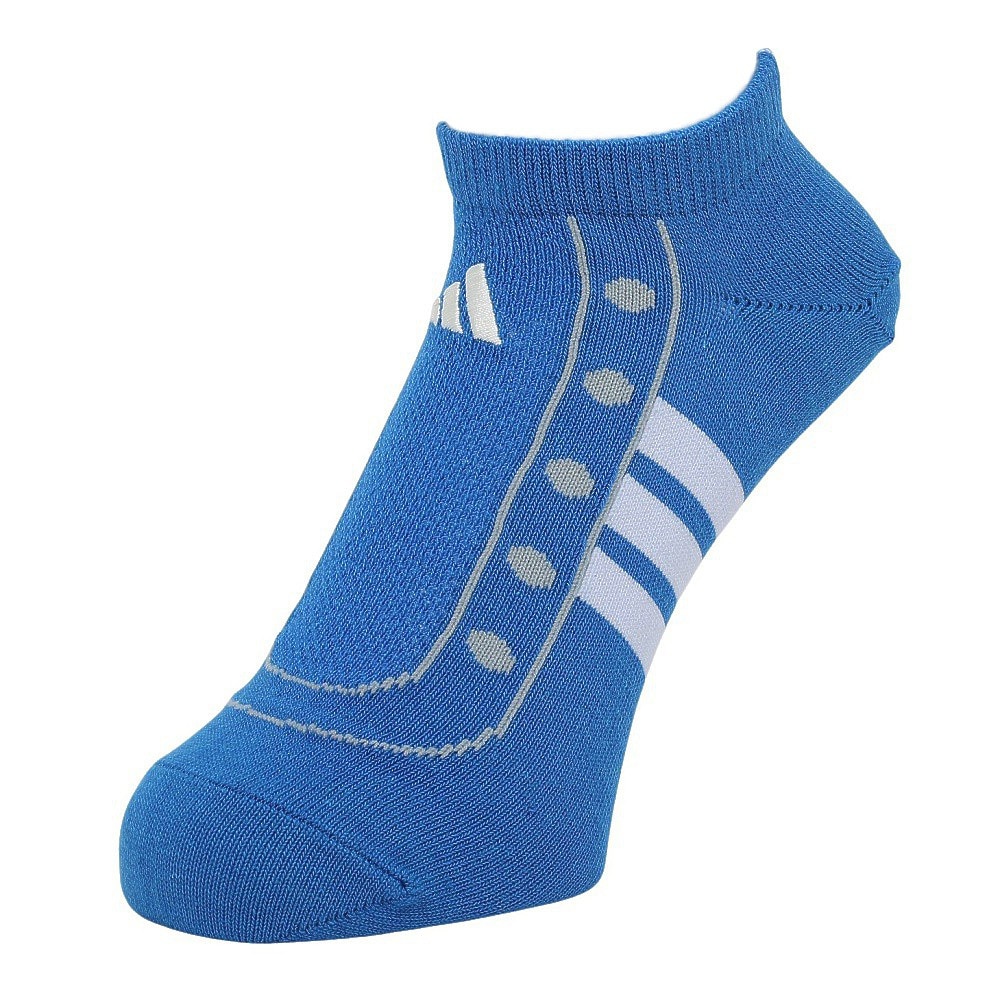 アディダス（adidas）（メンズ）ソックス 靴下 1P SNEAKERSOCKSBLUE ODV66-KK8014