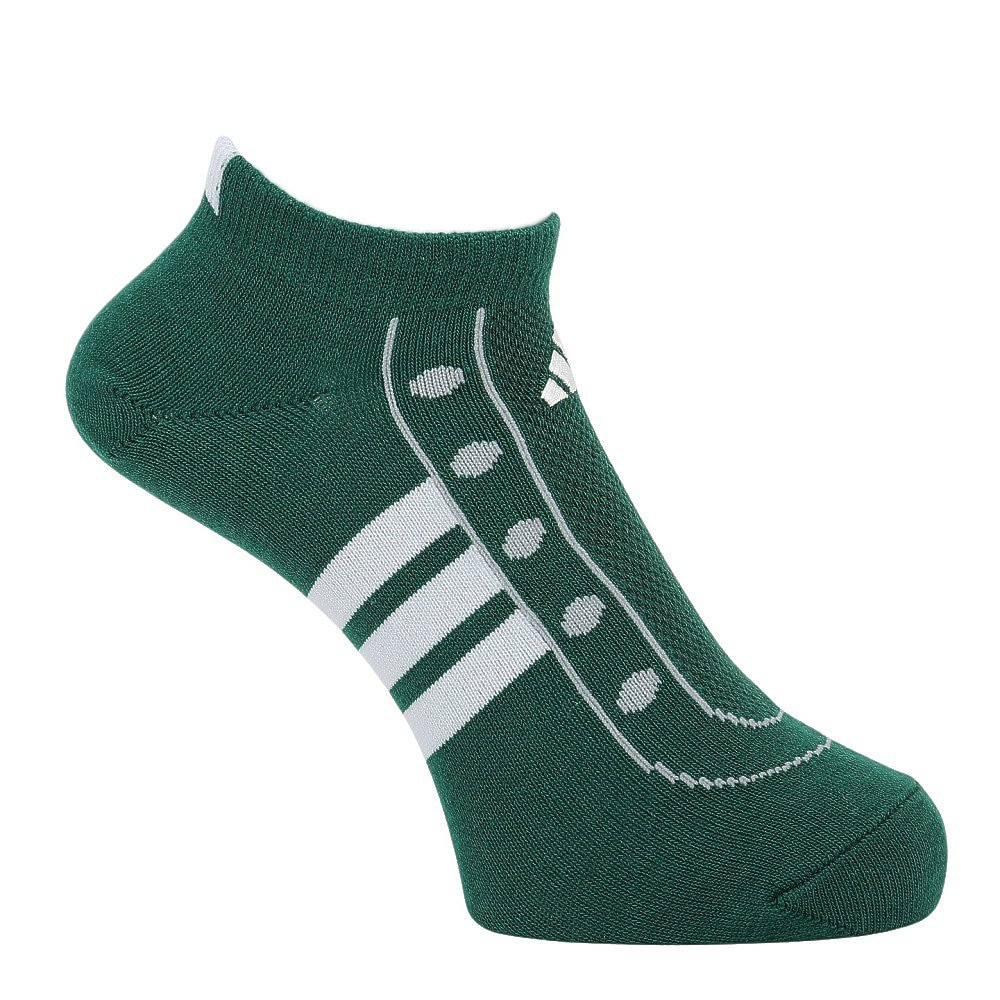 アディダス（adidas）（メンズ）ソックス 靴下 1P SNEAKERSOCKSGREEN ODV69-KK8017