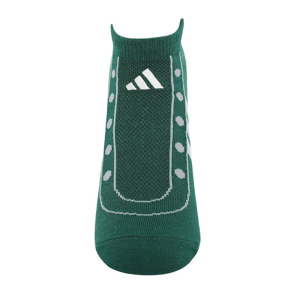 アディダス（adidas）（メンズ）ソックス 靴下 1P SNEAKERSOCKSGREEN ODV69-KK8017
