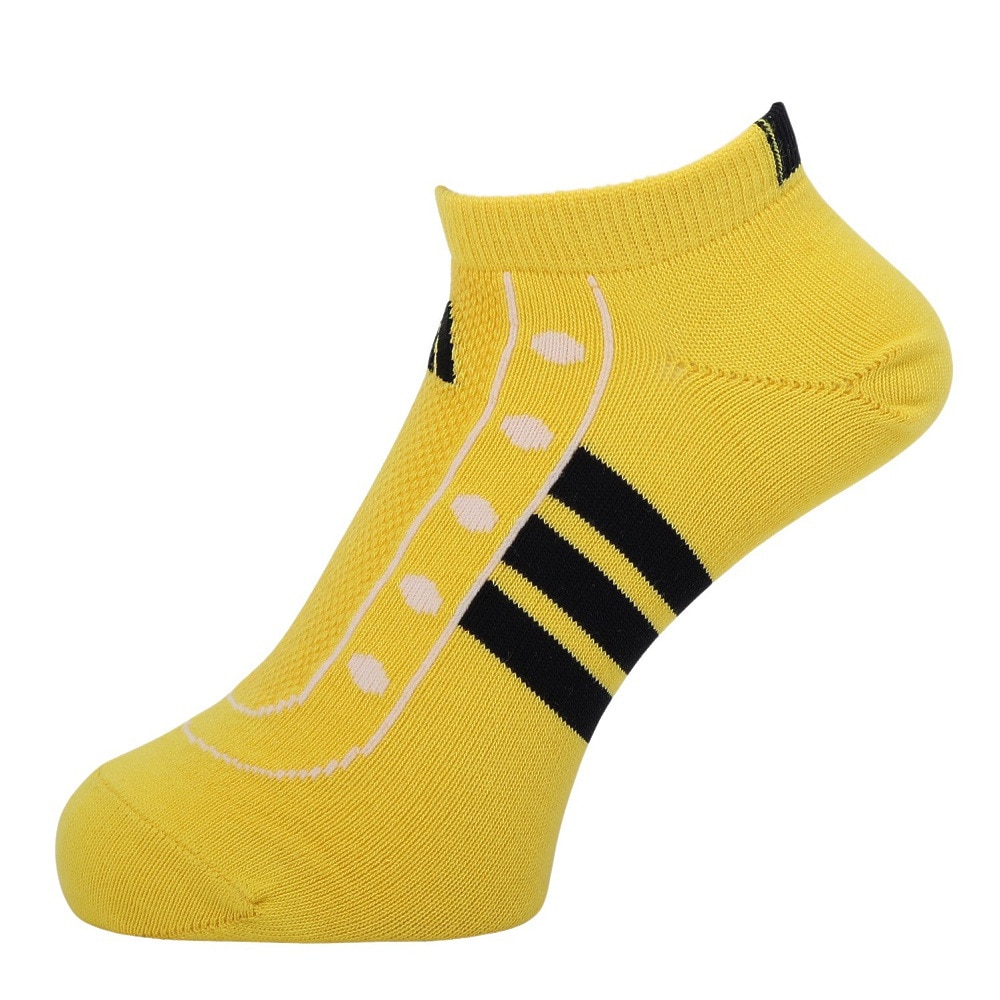 アディダス（adidas）（メンズ）ソックス 靴下 1P SNEAKERSOCKSYELLOW ODV70-KK8018