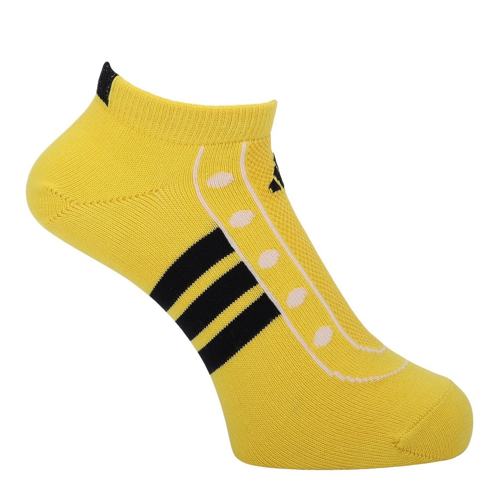アディダス（adidas）（メンズ）ソックス 靴下 1P SNEAKERSOCKSYELLOW ODV70-KK8018