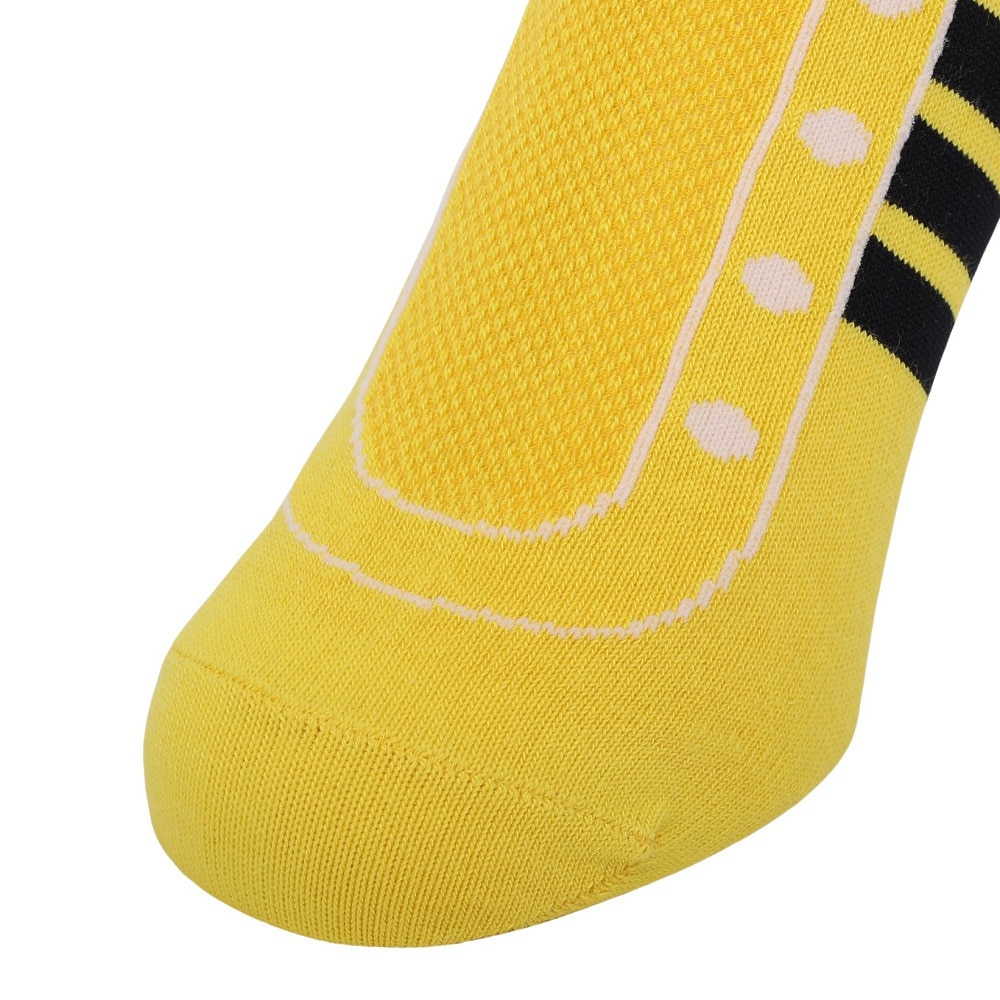 アディダス（adidas）（メンズ）ソックス 靴下 1P SNEAKERSOCKSYELLOW ODV70-KK8018