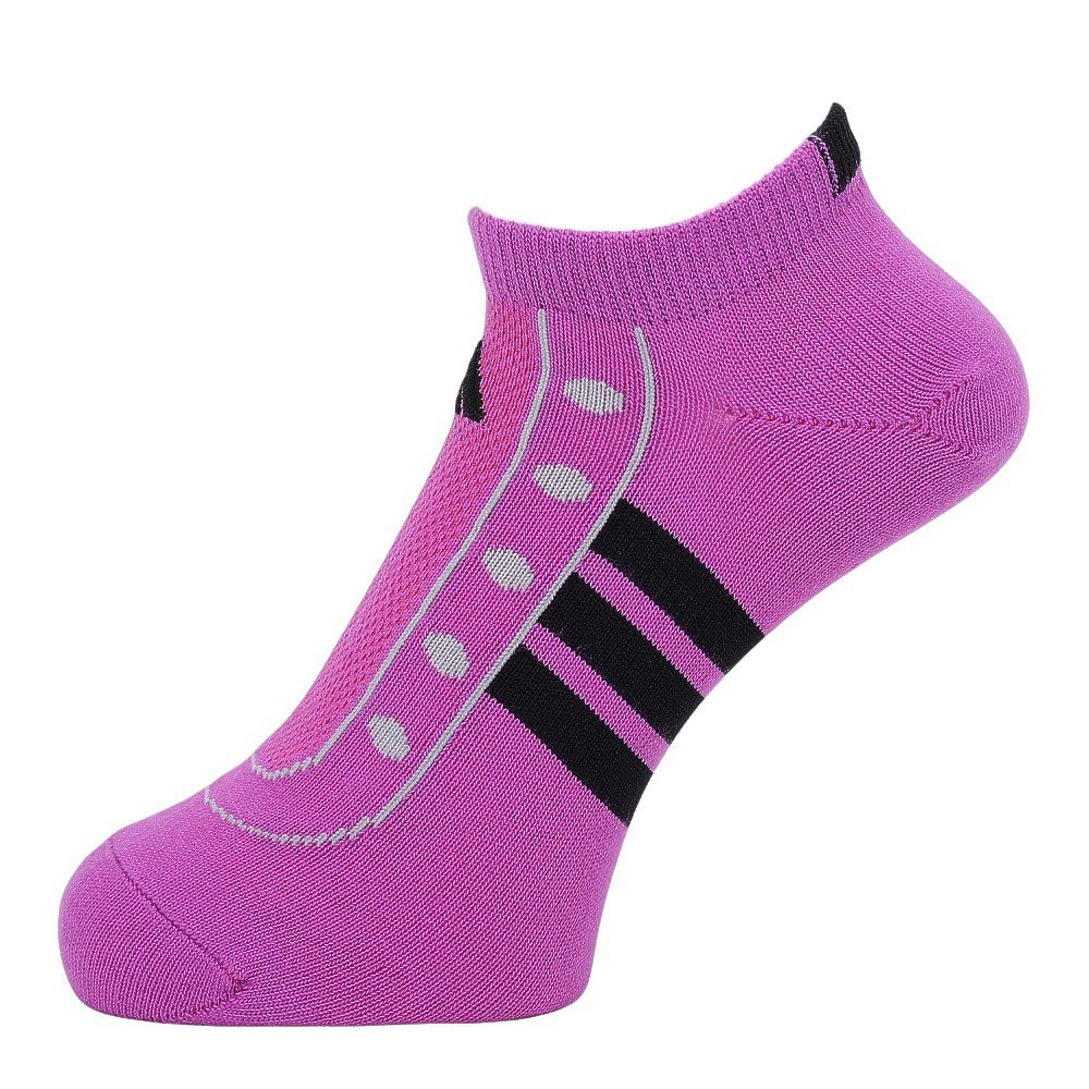 アディダス（adidas）（メンズ）ソックス 靴下 1P SNEAKERSOCKSPURPLE ODV72-KK8020