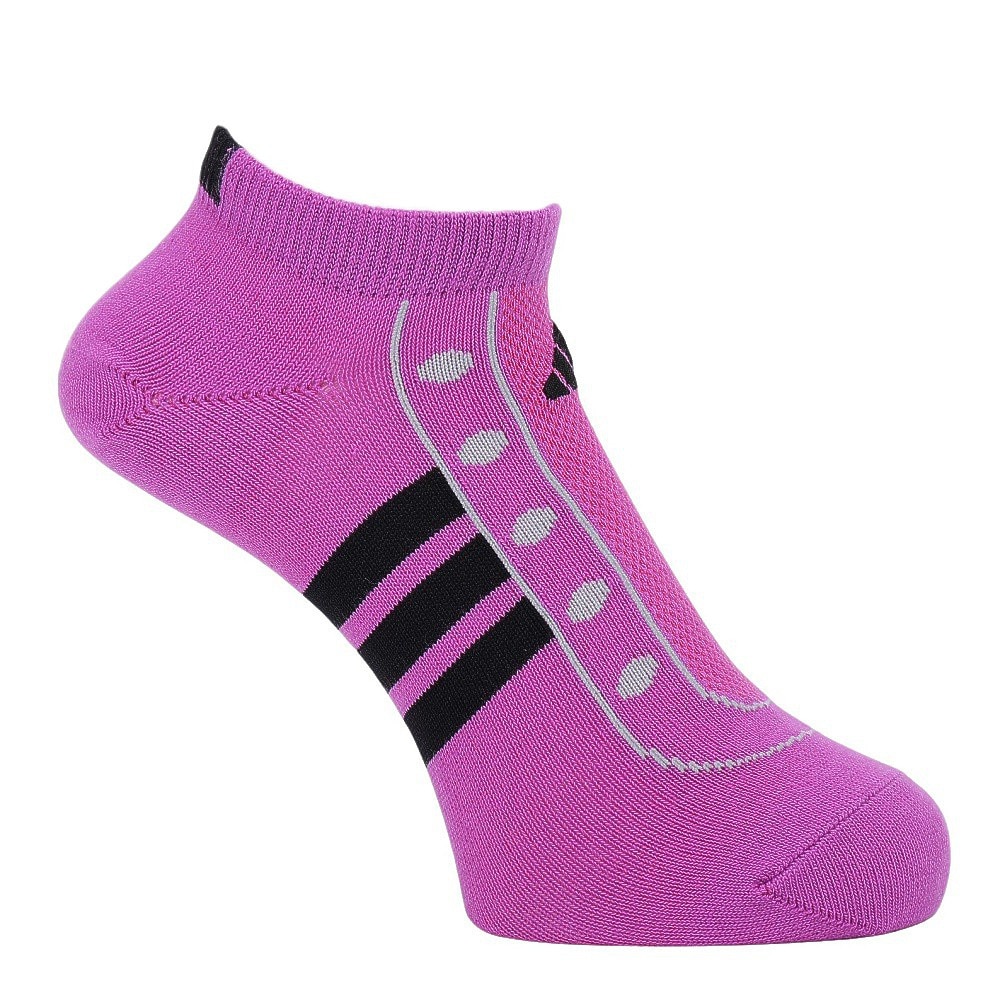 アディダス（adidas）（メンズ）ソックス 靴下 1P SNEAKERSOCKSPURPLE ODV72-KK8020