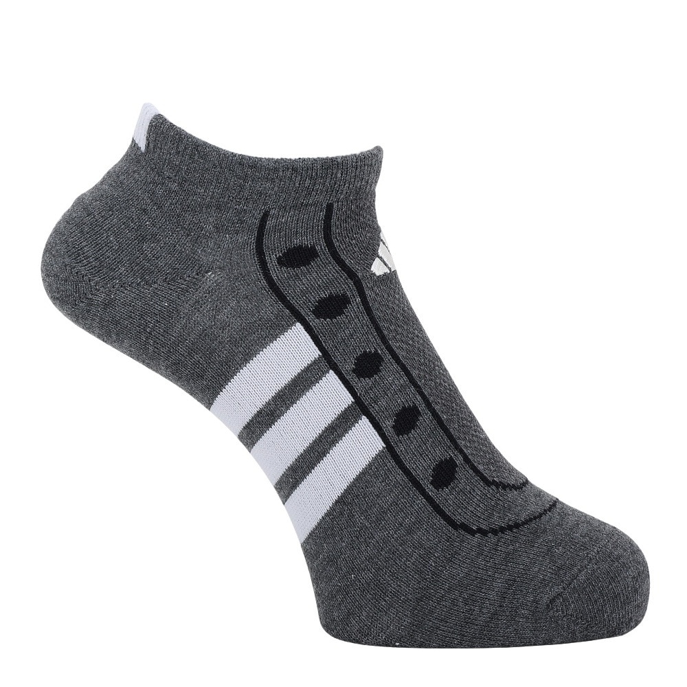 アディダス（adidas）（メンズ）ソックス 靴下 1P SNEAKERSOCKSGREY OEI18-KL0877
