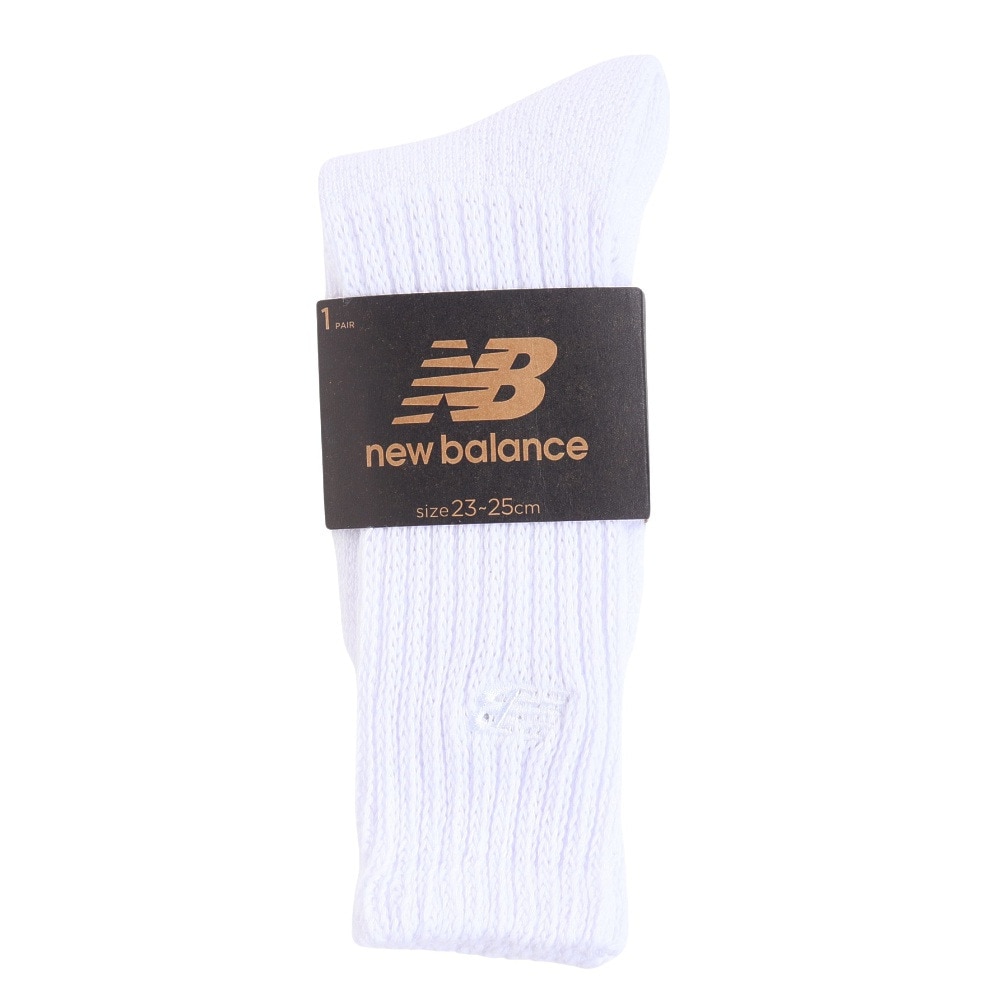 ニューバランス（new balance）（メンズ、レディース）コンフォートロングソックス LAS45642WT