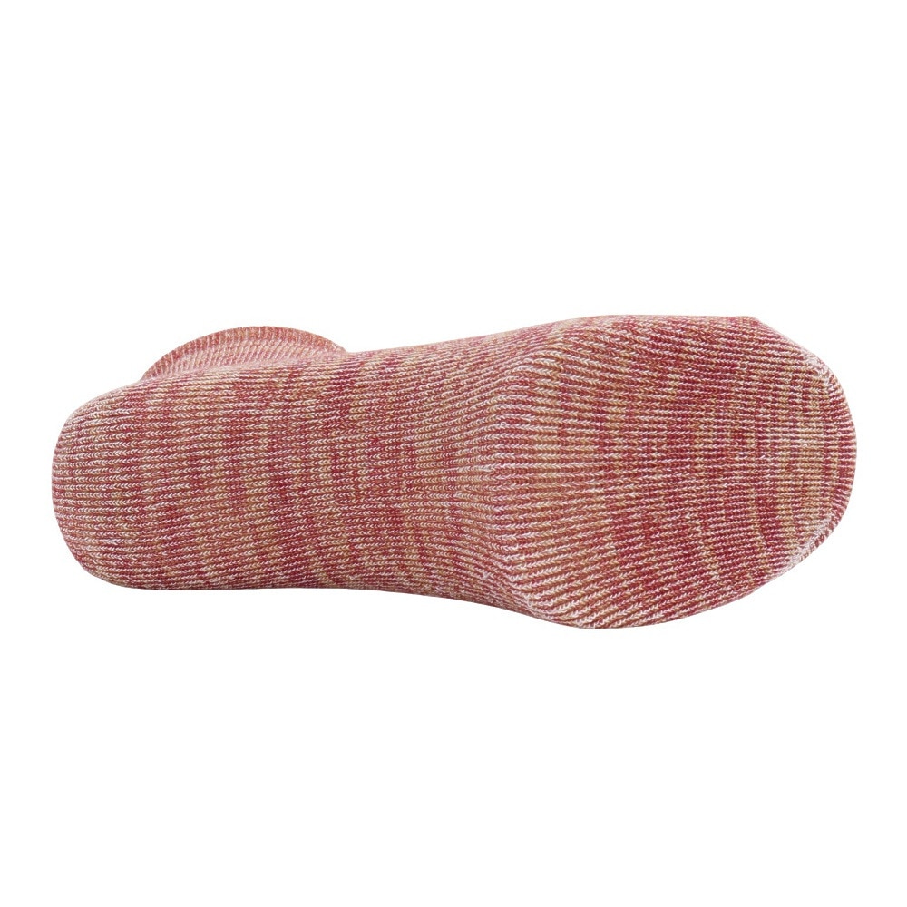 クー（Coo.）（メンズ）3層 アンクル丈 ソックス 2足組 894Q4GSA0086 RED 吸湿 発熱