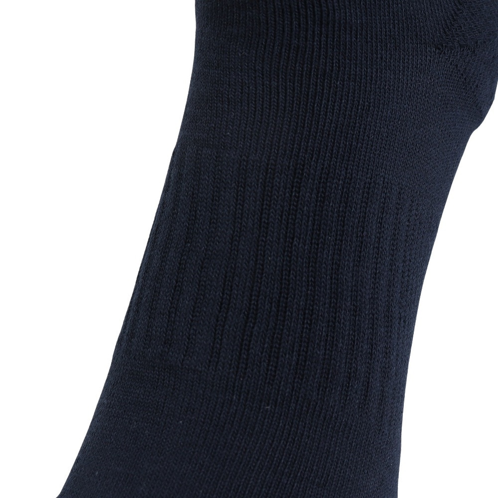 ザ・ノース・フェイス（THE NORTH FACE）（メンズ、レディース）靴下 TNF リフレクト クルー アンクルソックス 2足組 紺 21.0-29.0cm NN82414 AN 抗菌 防臭