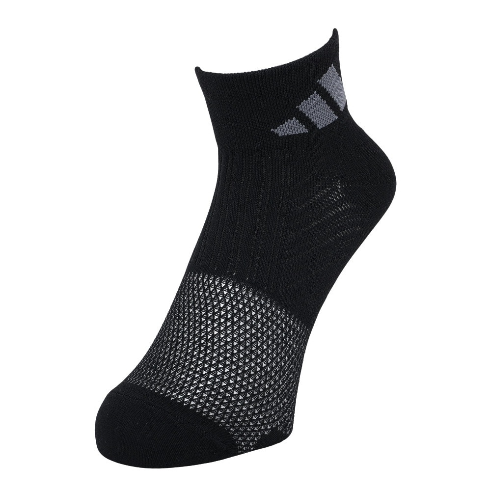 アディダス（adidas）（メンズ）ソックス 靴下 2足組 SOCKSSOCKSBLACK ODW05-KK8053