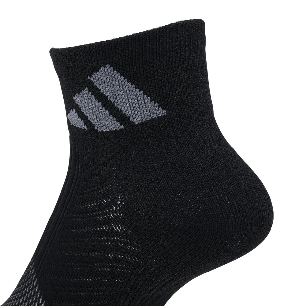 アディダス（adidas）（メンズ）ソックス 靴下 2足組 SOCKSSOCKSBLACK ODW05-KK8053