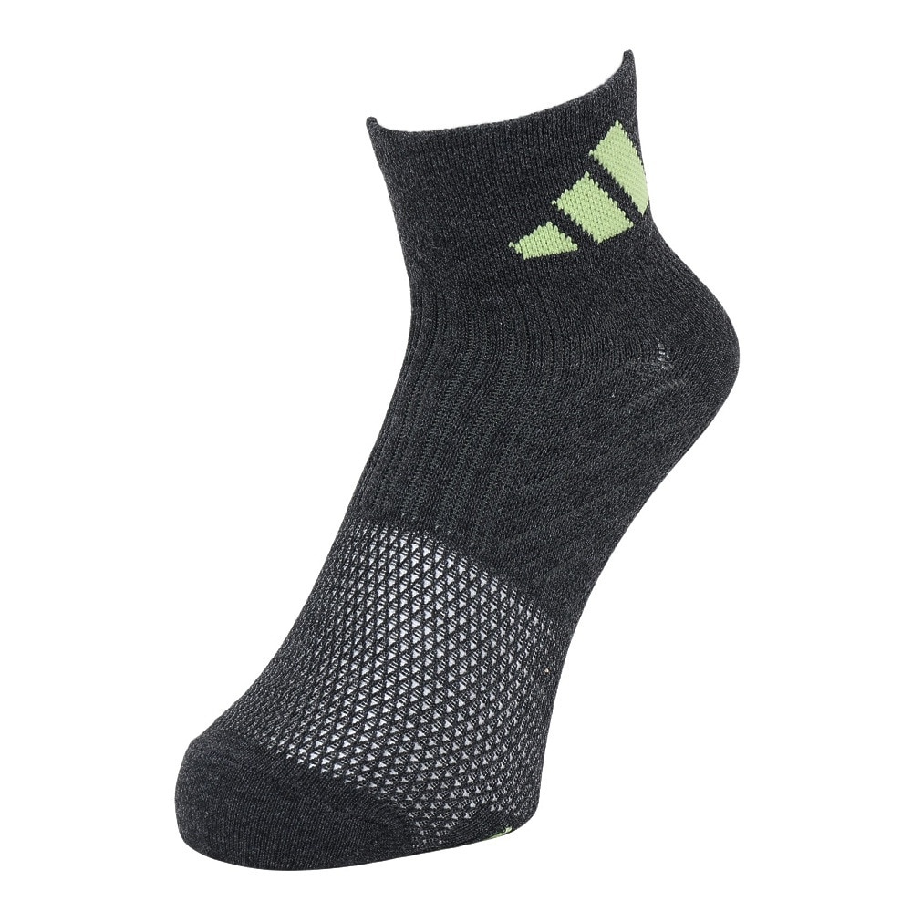アディダス（adidas）（メンズ）ソックス 靴下 2足組 SOCKSSOCKSBLACK ODW05-KK8053