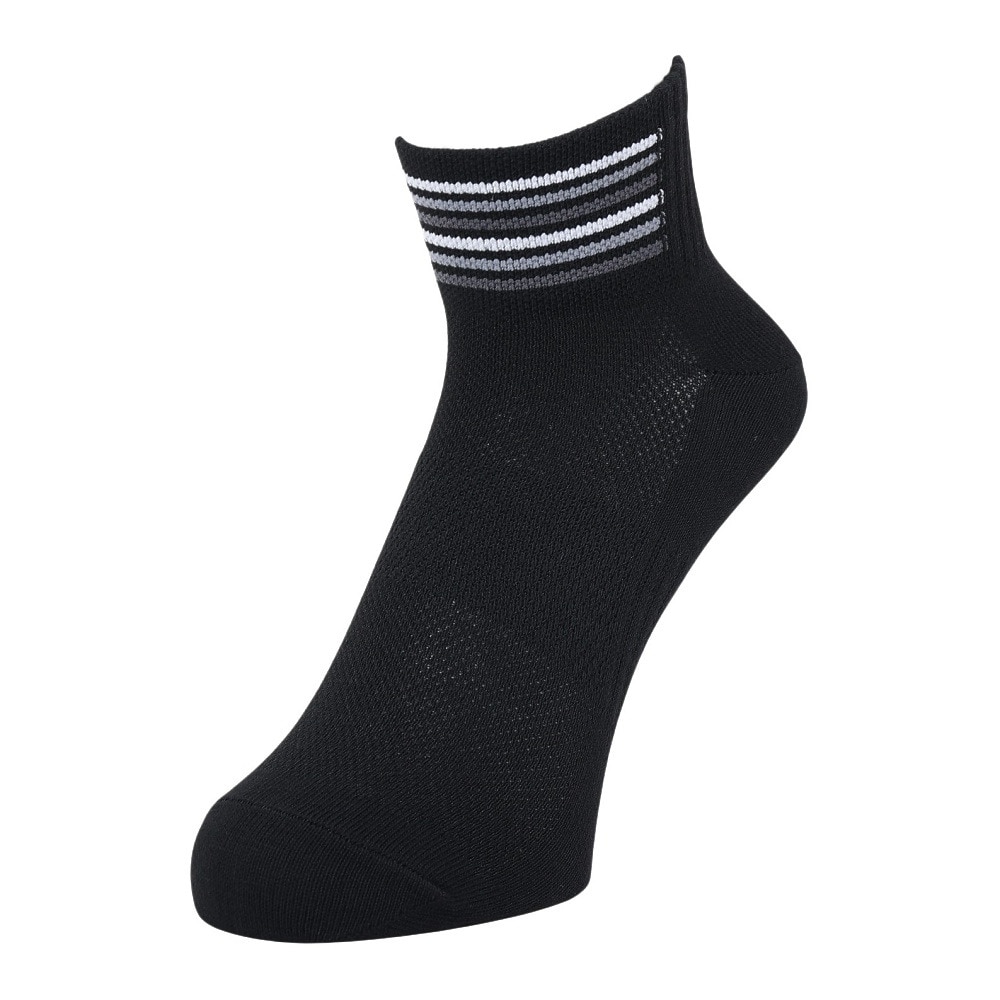 アディダス（adidas）（メンズ）ソックス 靴下 2足組 SOCKSSOCKSBLACK ODW08-KK8056