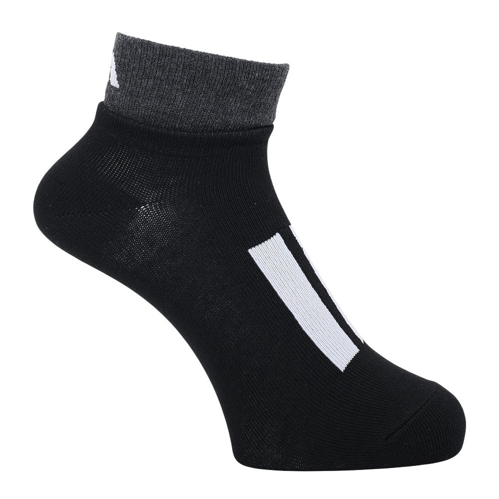 アディダス（adidas）（メンズ）ソックス 靴下 2足組 SOCKSSOCKSBLACK ODW11-KK8059