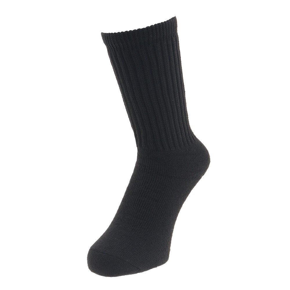 ノーブランド（NO BRAND）（メンズ）RCパイル2足組 ソックス 894NN1OK2752BLK