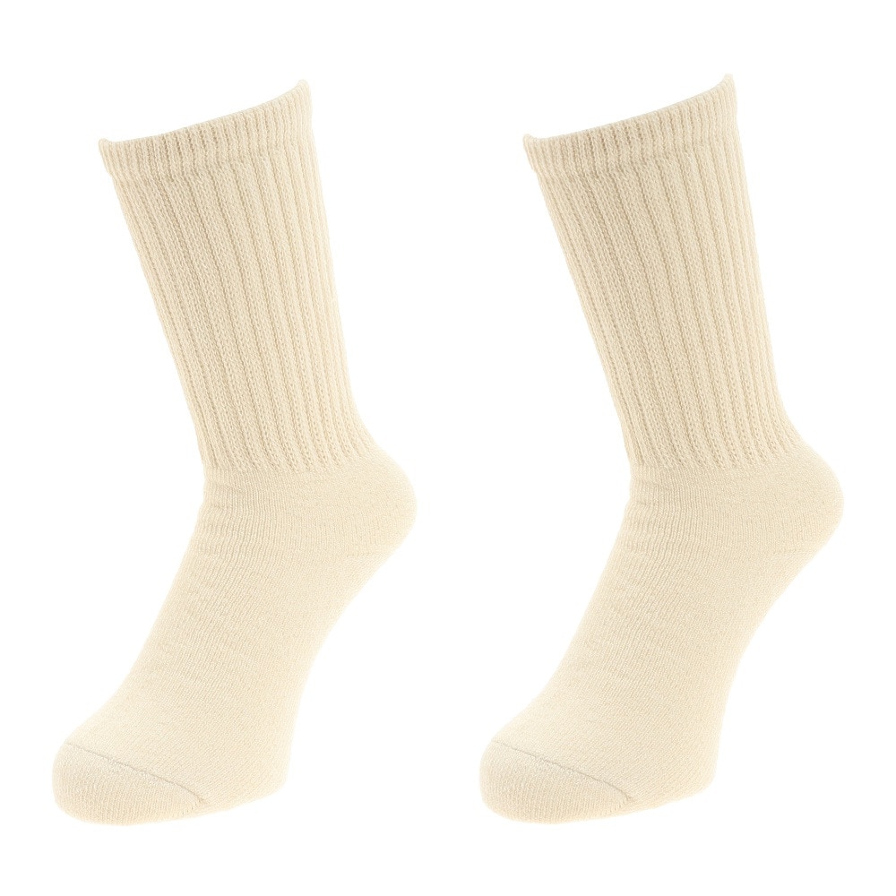 ノーブランド（NO BRAND）（メンズ）RCパイル2足組 ソックス 894NN1OK2752OWHT