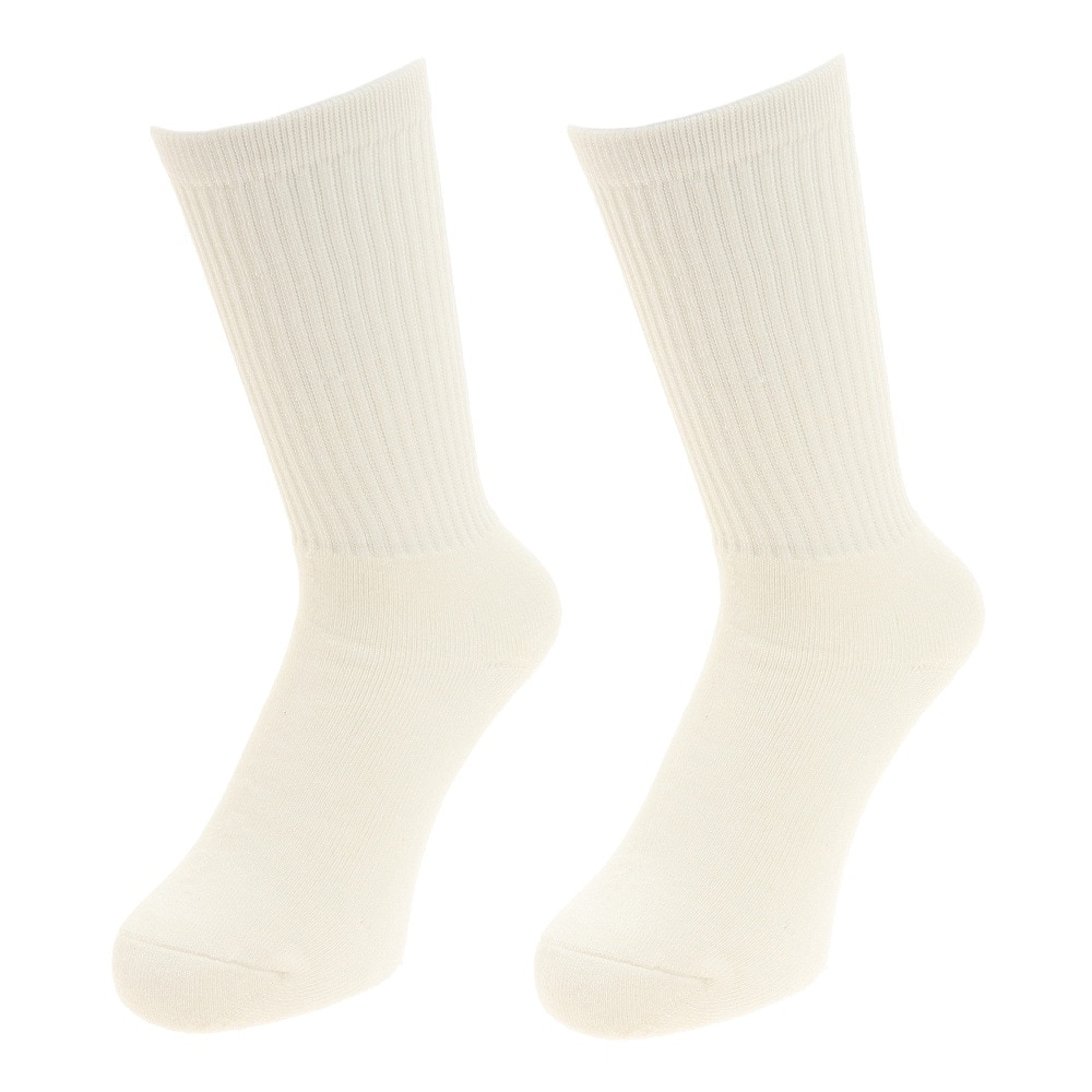 ノーブランド（NO BRAND）（メンズ）パイル2足組 ソックス 894NN1OK2753OWHT