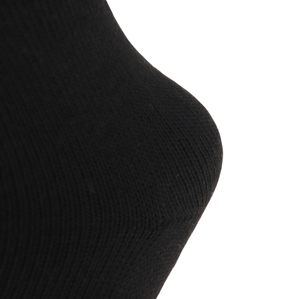 ノーブランド（NO BRAND）（メンズ）ヒートクロス 二重編み2足組ソックス 894NN2OK0399 BLK