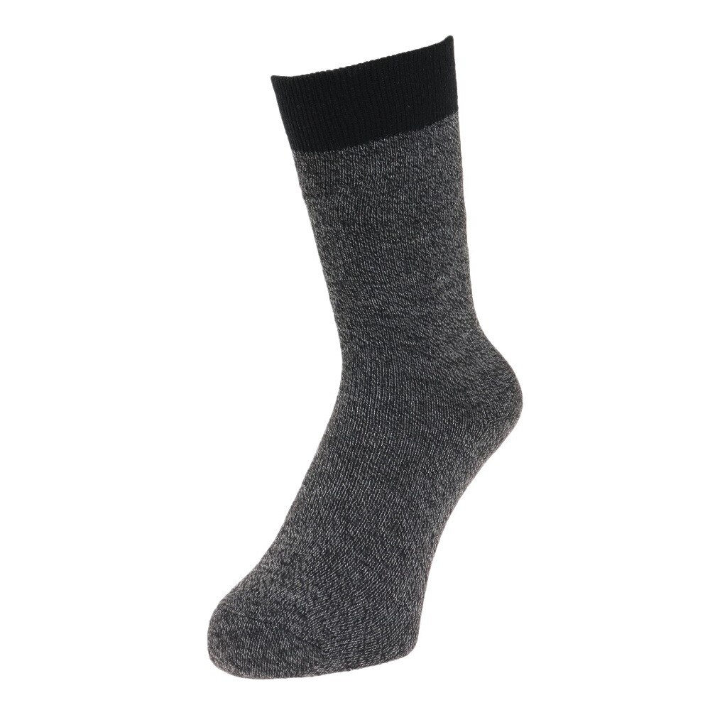 ノーブランド（NO BRAND）（メンズ）ヒートクロス 二重編み2足組ソックス 894NN2OK0399 GRY