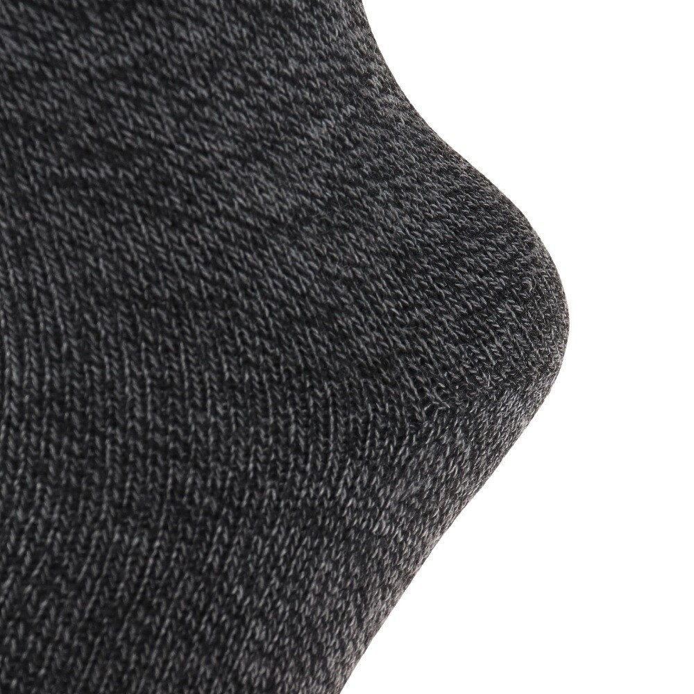 ノーブランド（NO BRAND）（メンズ）ヒートクロス 二重編み2足組ソックス 894NN2OK0399 GRY