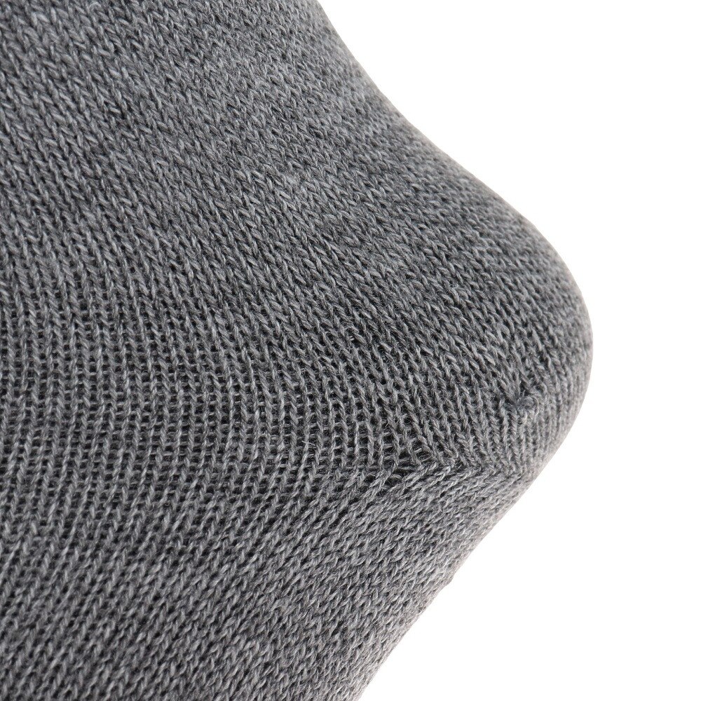 ノーブランド（NO BRAND）（メンズ）ヒートクロス 二重編み2足組ソックス ボーダー 894NN2OK0403 NVY