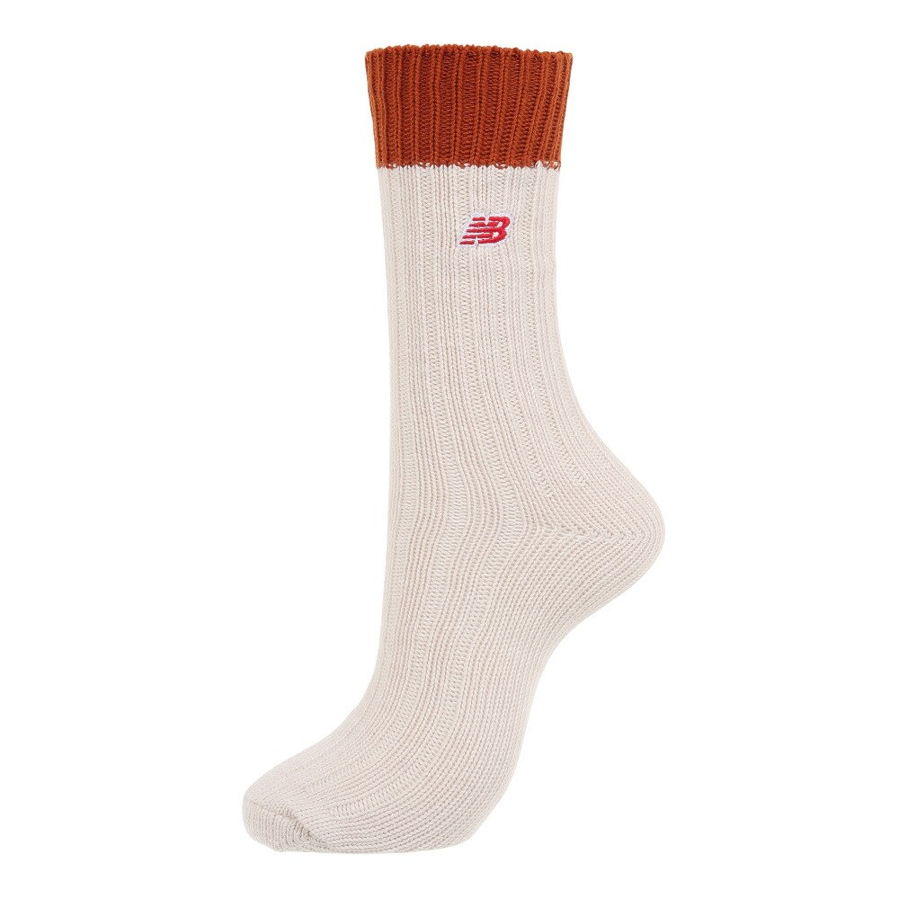 ニューバランス（new balance）（メンズ、レディース）ローゲージ ミッドカフ 2Pソックス 2足組 LAS33262AS1