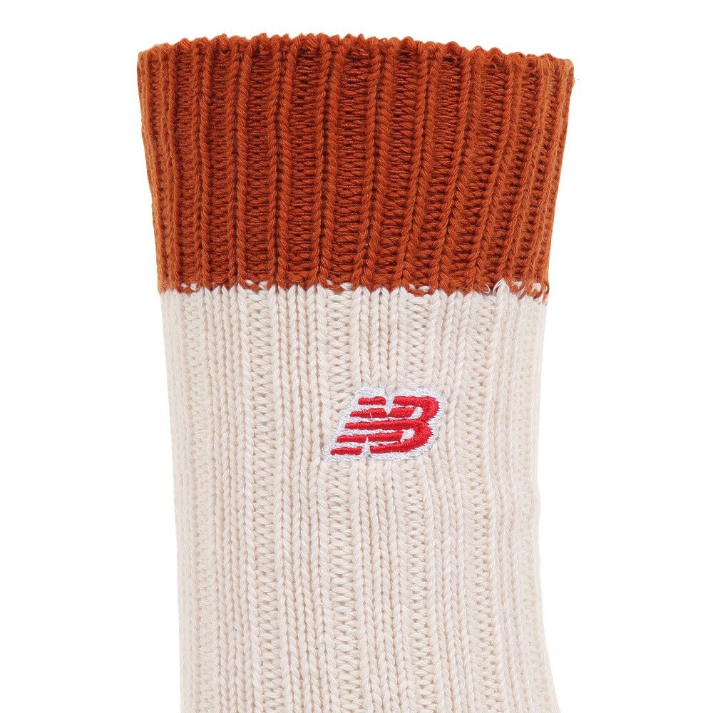 ニューバランス（new balance）（メンズ、レディース）ローゲージ ミッドカフ 2Pソックス 2足組 LAS33262AS1