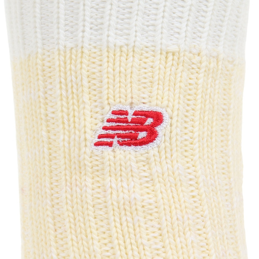ニューバランス（new balance）（メンズ、レディース）ローゲージ ミッドカフ 2Pソックス 2足組 LAS33262AS2