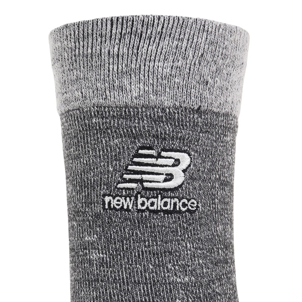 ニューバランス（new balance）（メンズ、レディース）スラブヤーン ミッドカフ 2Pソックス 2足組 LAS33562AS1