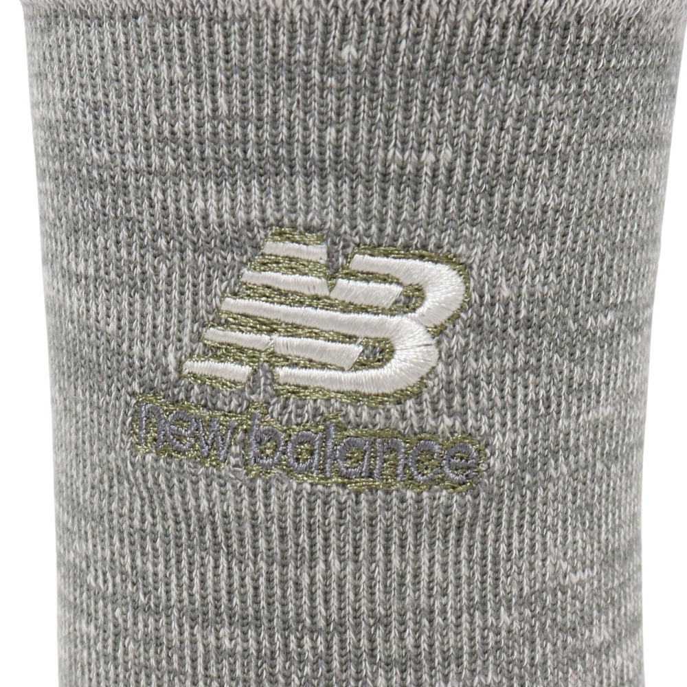 ニューバランス（new balance）（メンズ、レディース）スラブヤーン ミッドカフ 2Pソックス 2足組 LAS33562AS2