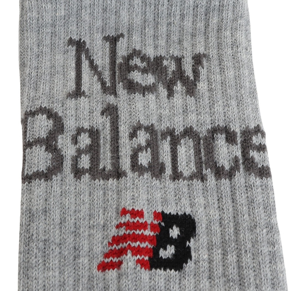ニューバランス（new balance）（メンズ、レディース）靴下 2Pソックス 2足組 LAS35708AS2