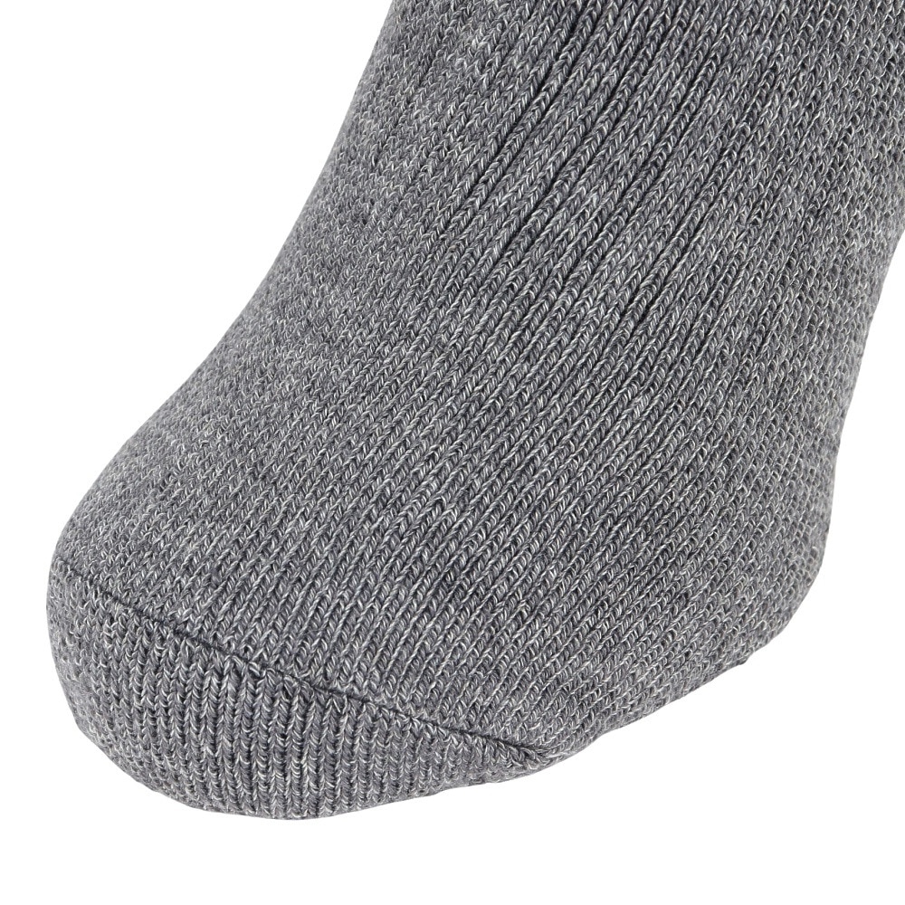 エアボーン（ARBN）（メンズ）ヒートクロス クルーソックス 雪 GRY/CGY 2足組 AB43AC1606 GRY25 防寒