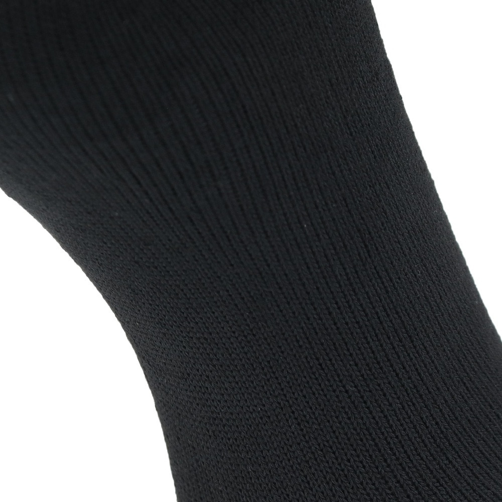クー（Coo.）（メンズ）3層構造クルーソックス 2足組 894Q3OK0302 BLK 黒 25cm