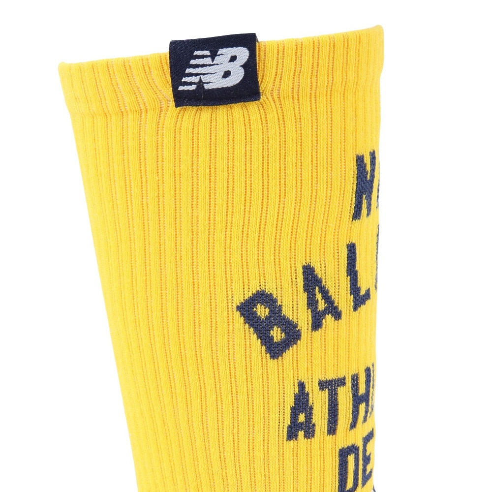 ニューバランス（new balance）（メンズ）ミッドカフ 2足組 ソックス LAS42262AS3