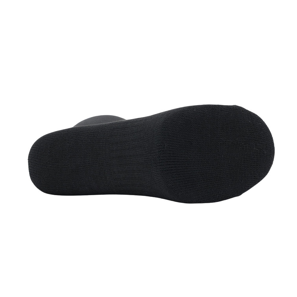 クー（Coo.）（メンズ）ヒートクロス クルーソックス 2足組 894Q4GSA0019 BLK25 25-28cm 抗菌防臭 黒