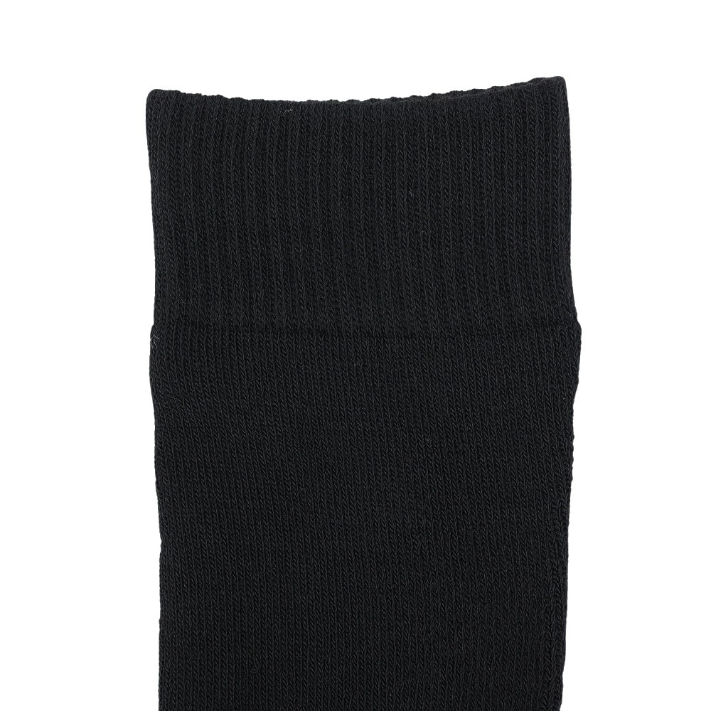 クー（Coo.）（メンズ）ヒートクロス クルーソックス 2足組 894Q4GSA0019 BLK25 25-28cm 抗菌防臭 黒
